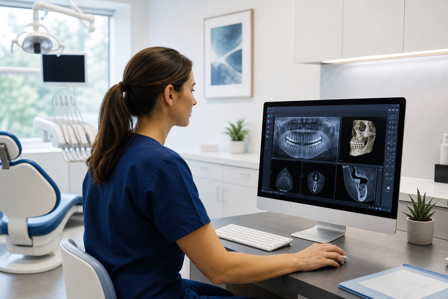 Dental practice software