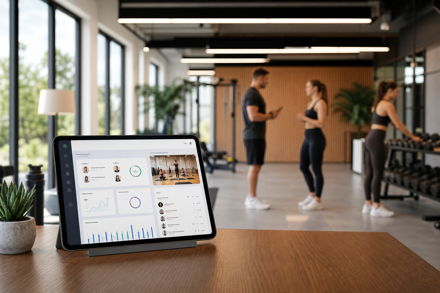 Gym management software