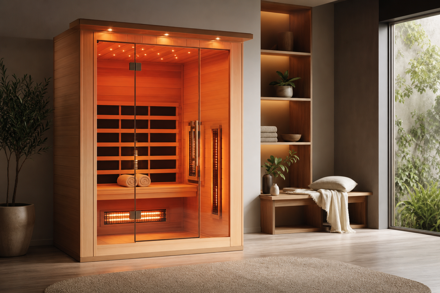 Home infrared sauna